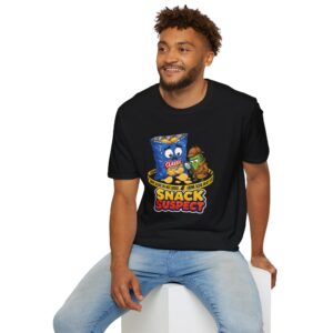 True Crime T-Shirt - Crime Scene - Snack Suspect - Chips - Choice of Colors - Casey and Scout
