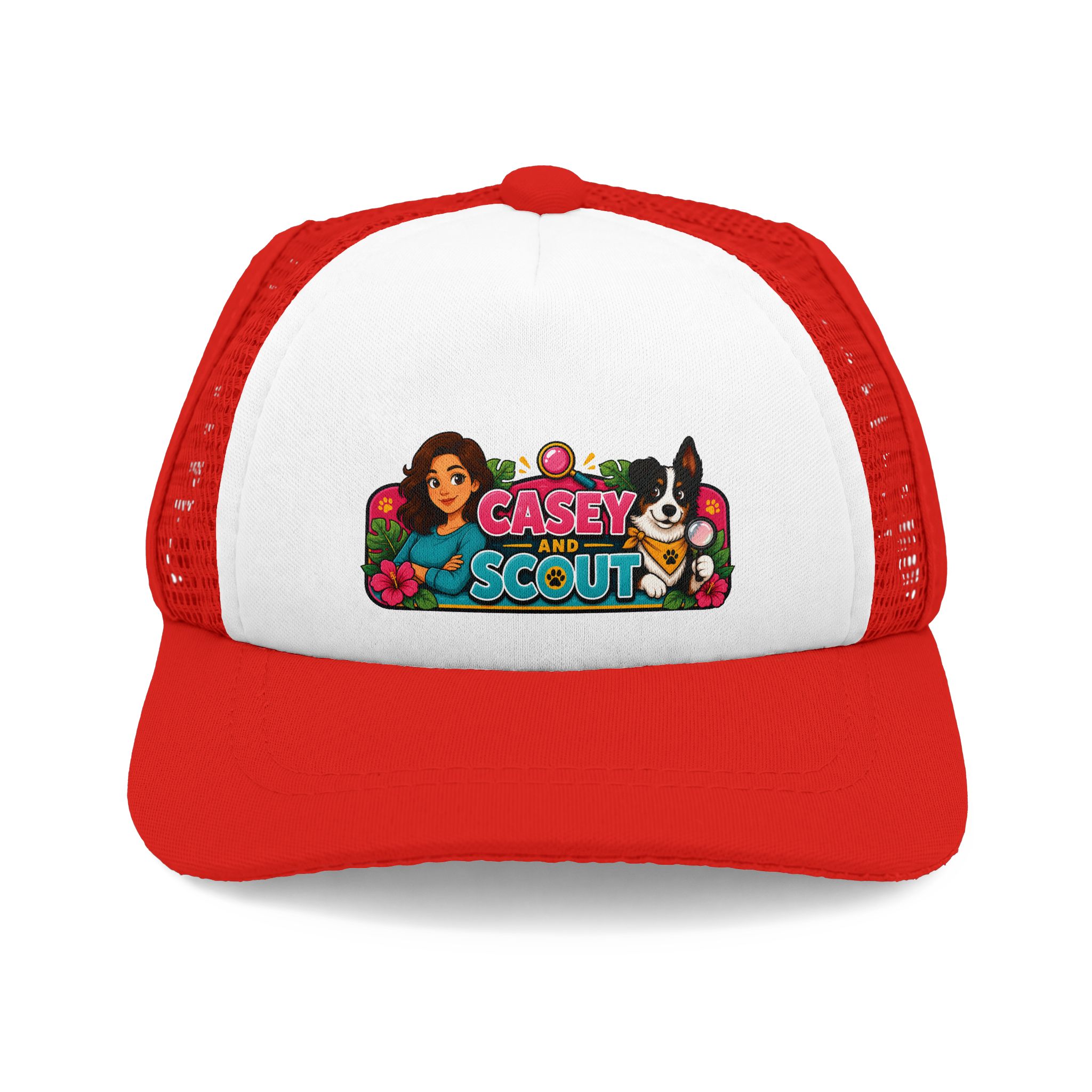 Casey & Scout Dog Trucker Hat – Embroidered Foam Front Cap - Ballcap for Dogs - Image 6
