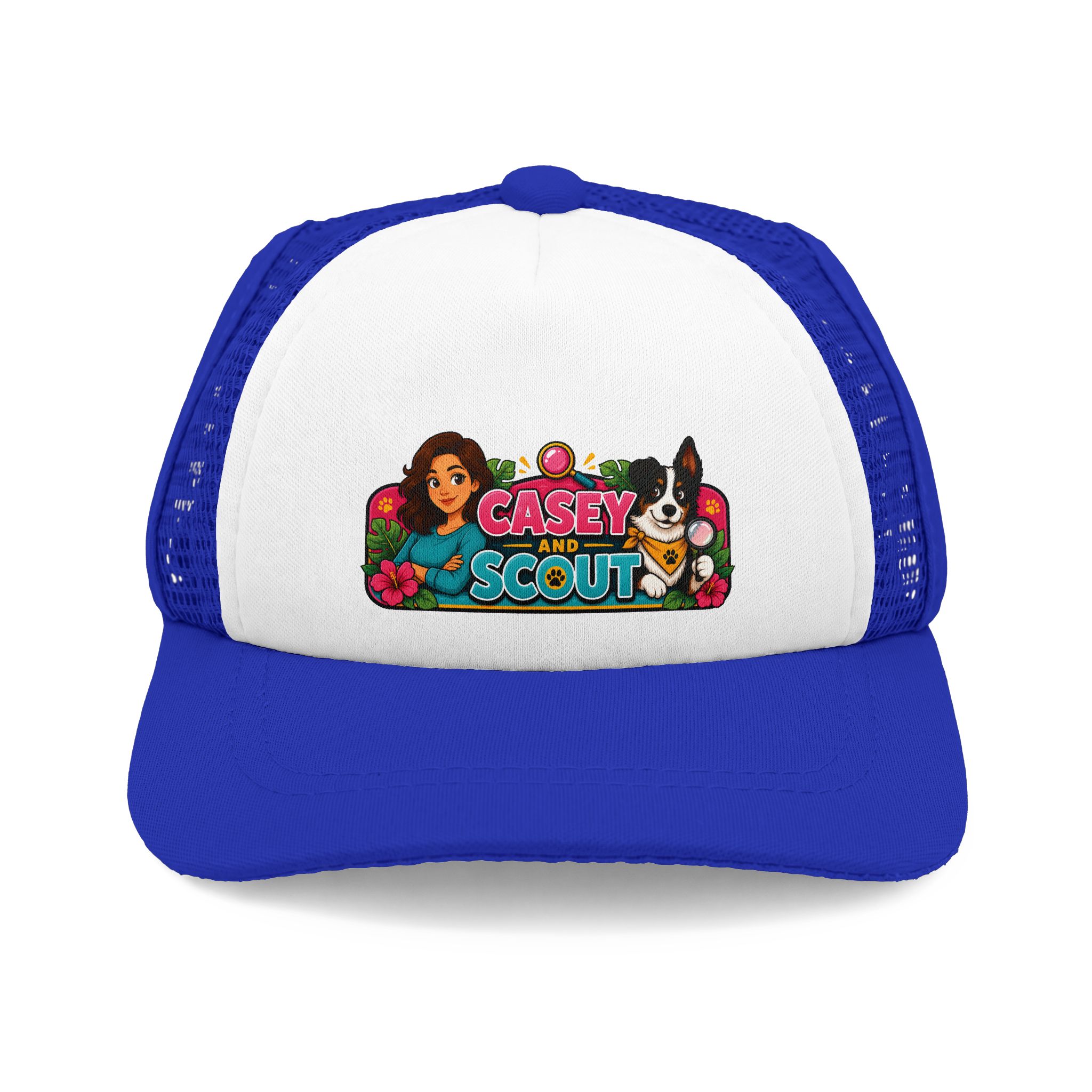 Casey & Scout Dog Trucker Hat – Embroidered Foam Front Cap - Ballcap for Dogs - Image 4