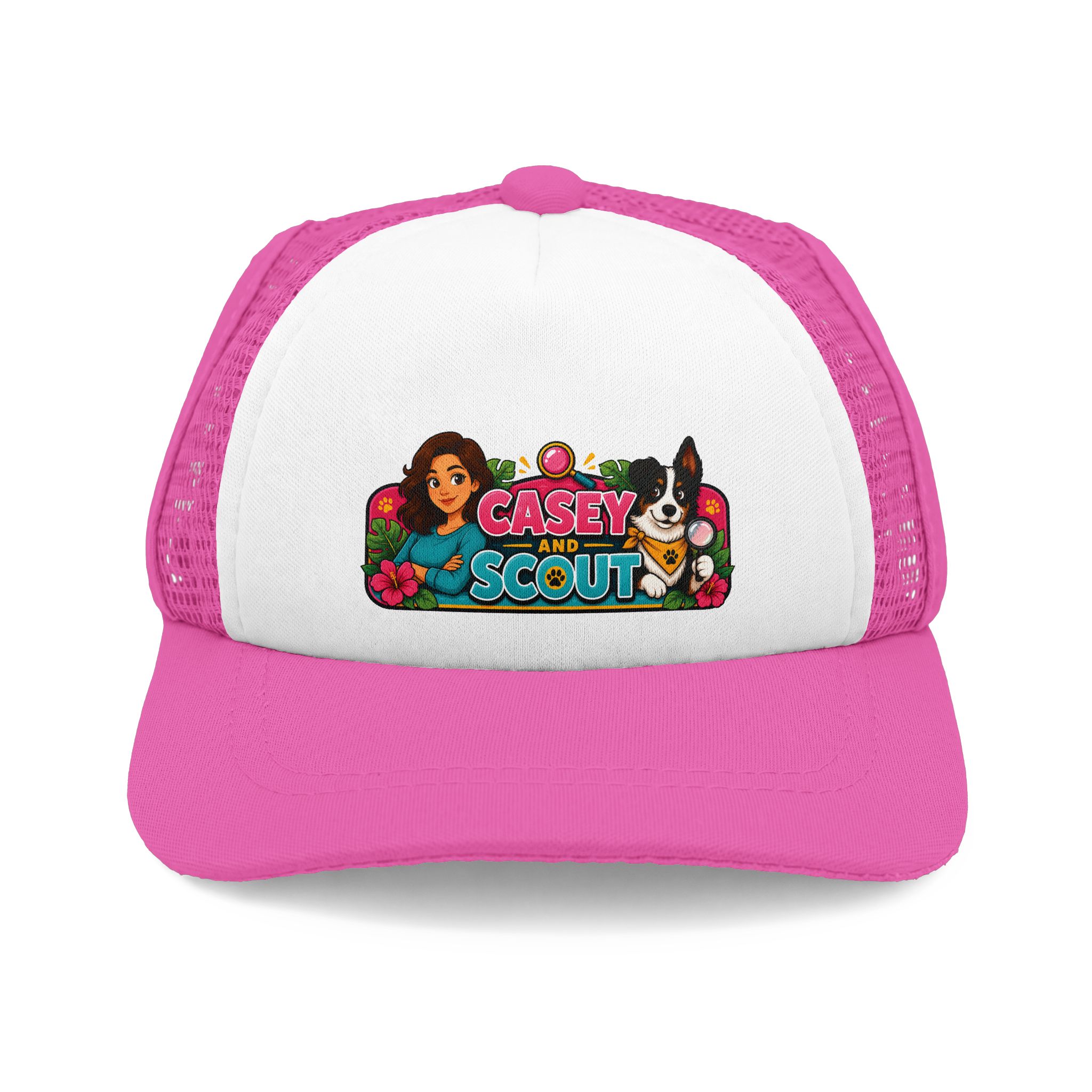Casey & Scout Dog Trucker Hat – Embroidered Foam Front Cap - Ballcap for Dogs - Image 5