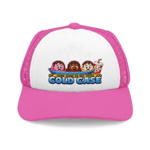 Casey & Scout Dog Trucker Hat – Cold Case Food Crime - Foam Front Cap - Ballcap for Dogs